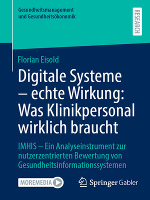 cover image of Digitale Systeme--echte Wirkung